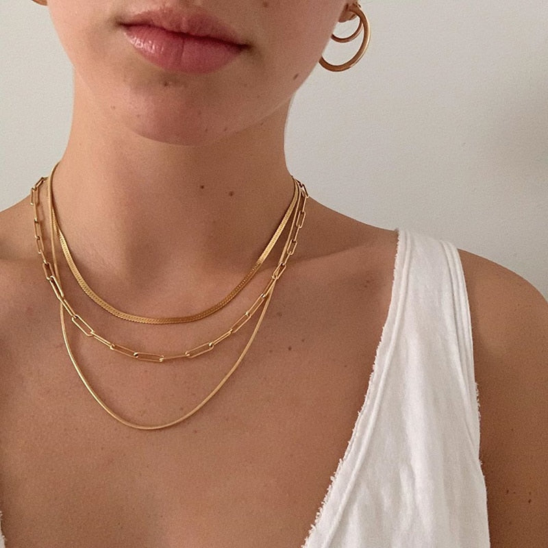 Gelaagde visgraatketting - Isa