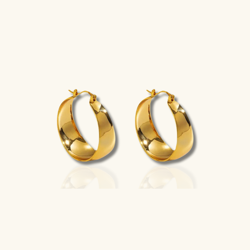 Gouden Hoop Oorbellen - Dessie