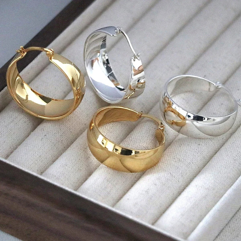 Gouden Hoop Oorbellen - Dessie