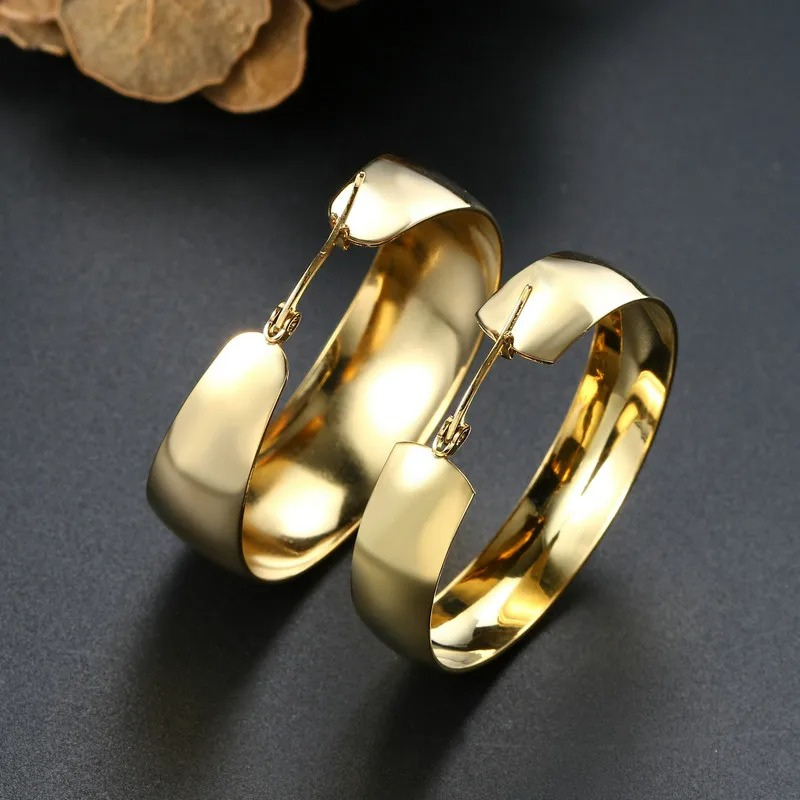 Gouden Hoop Oorbellen - Dessie