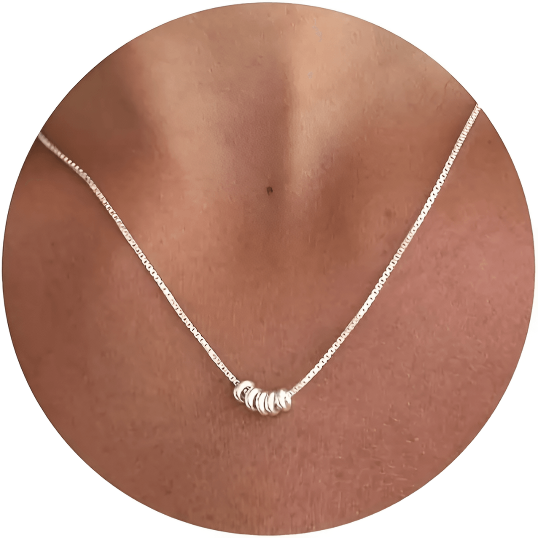 Fluister charme ketting | Verguld