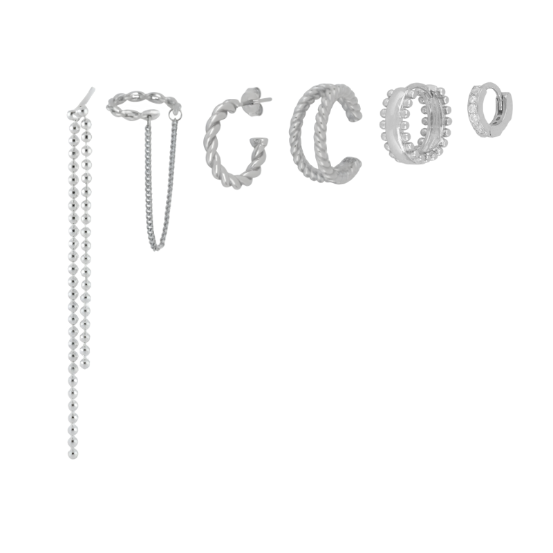 Elegante Vergulde Hanger Oorbellen Set - Bibi