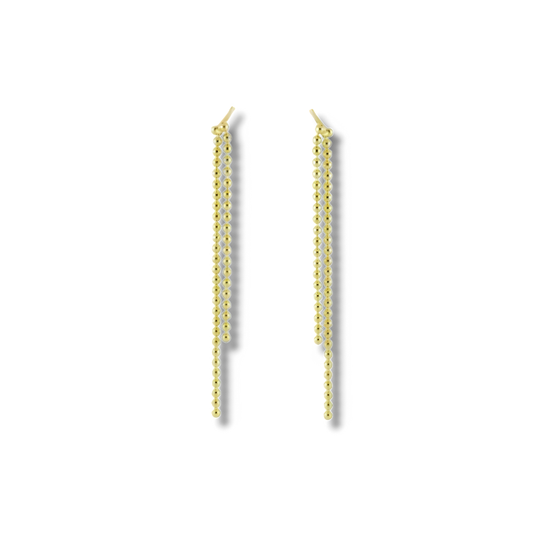 Elegante Vergulde Hanger Oorbellen Set - Bibi