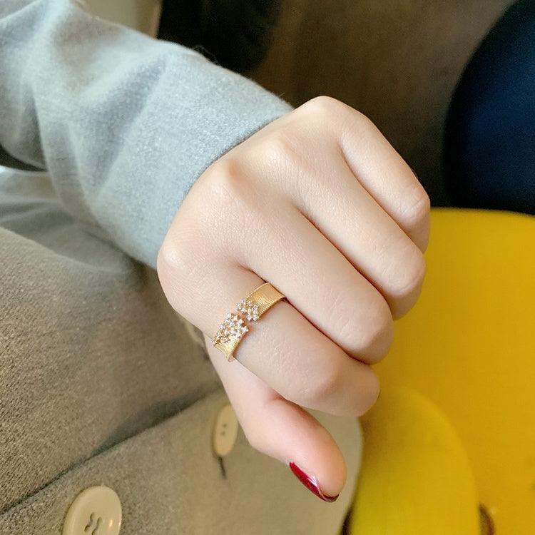 Elegante Verstelbare Ring - Selina