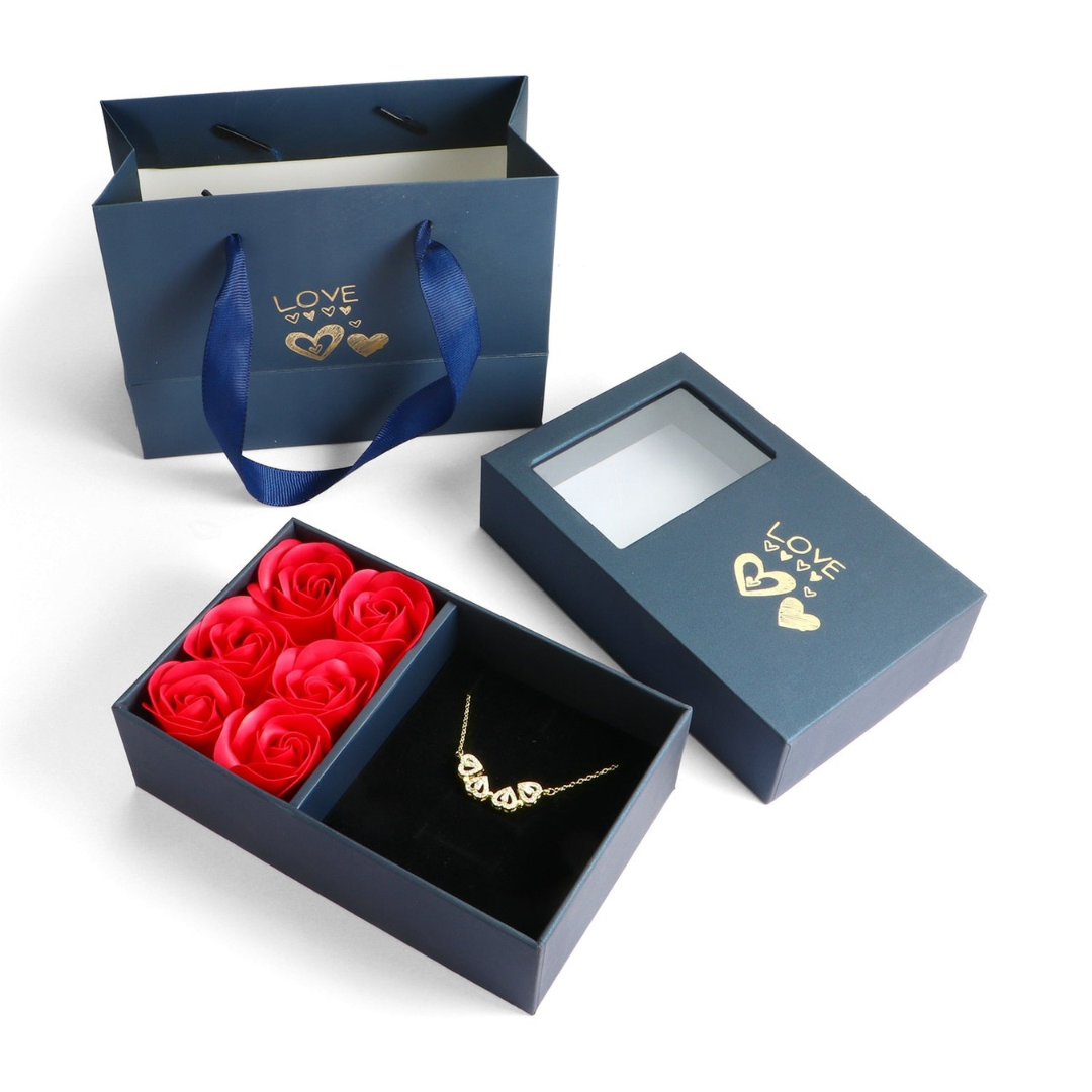 Luxe diamanten halsketting | Goud