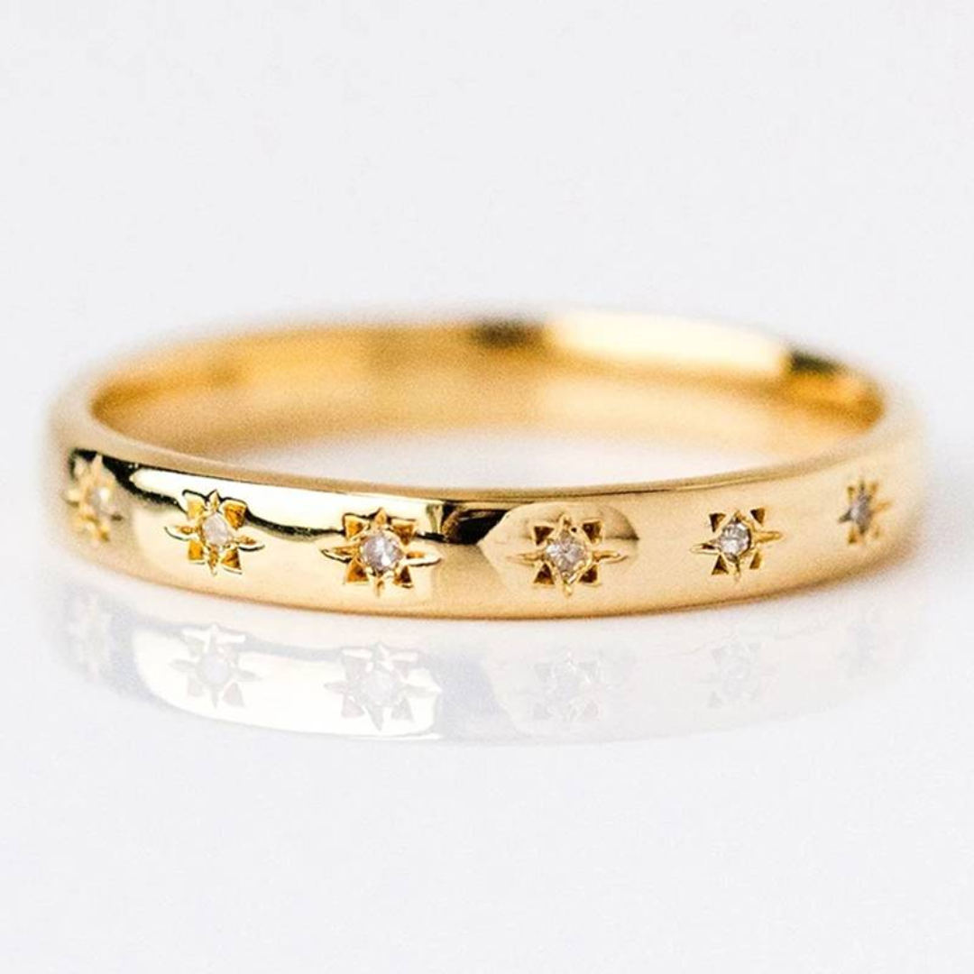 Vintage Goud- En Zirkoniaring | Goud