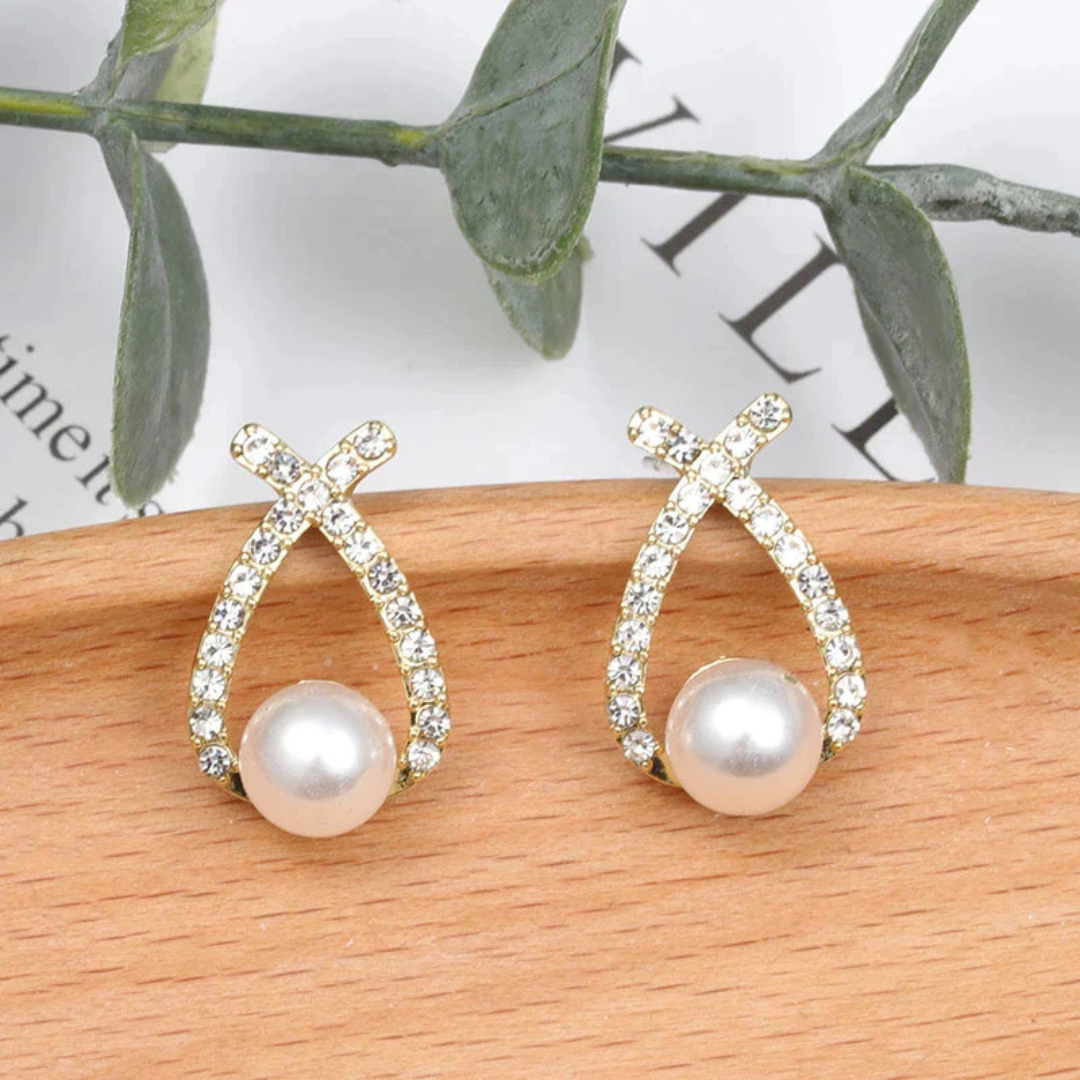 Pareloorbellen Met Glitter | Zilver