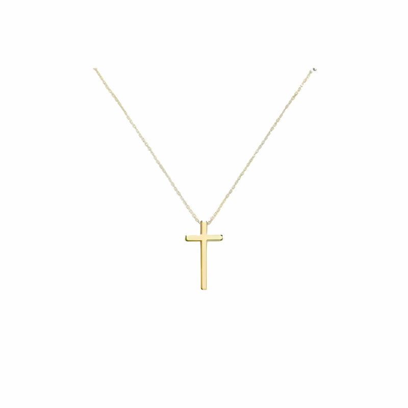 Gouden Kruis Ketting - Faith