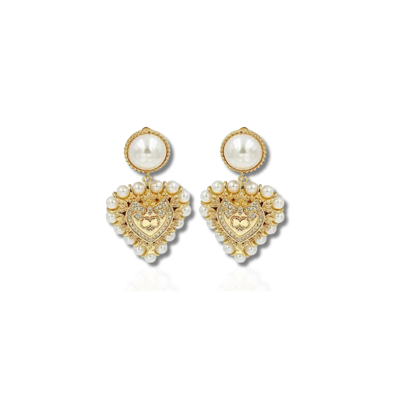 Vintage Barok Parel Oorbellen - Yara