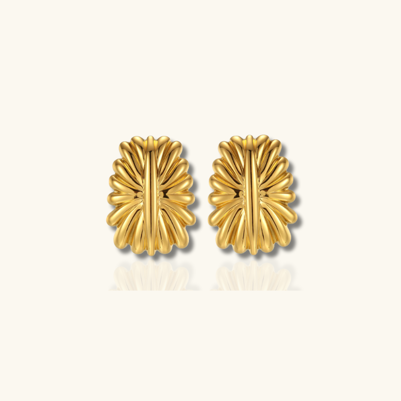 Statement Oorbellen Goud - Sway