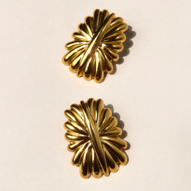 Statement Oorbellen Goud - Sway