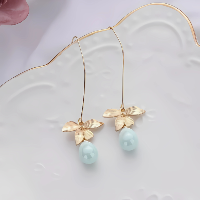 Elegante Bengelende Druppel Oorbellen Set - Yaya