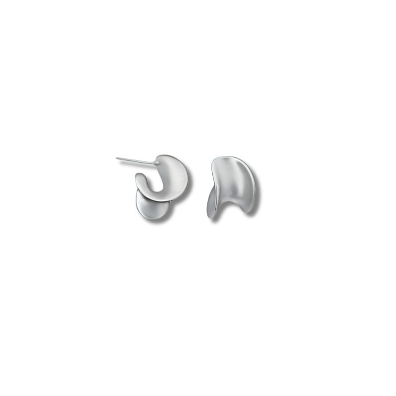 Curve Stud Oorbellen - Erin