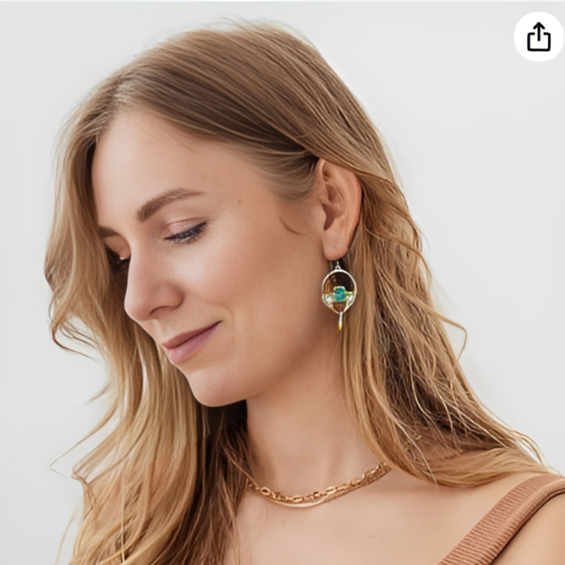 Vintage Boho Hangende Oorbellen - Kinslee