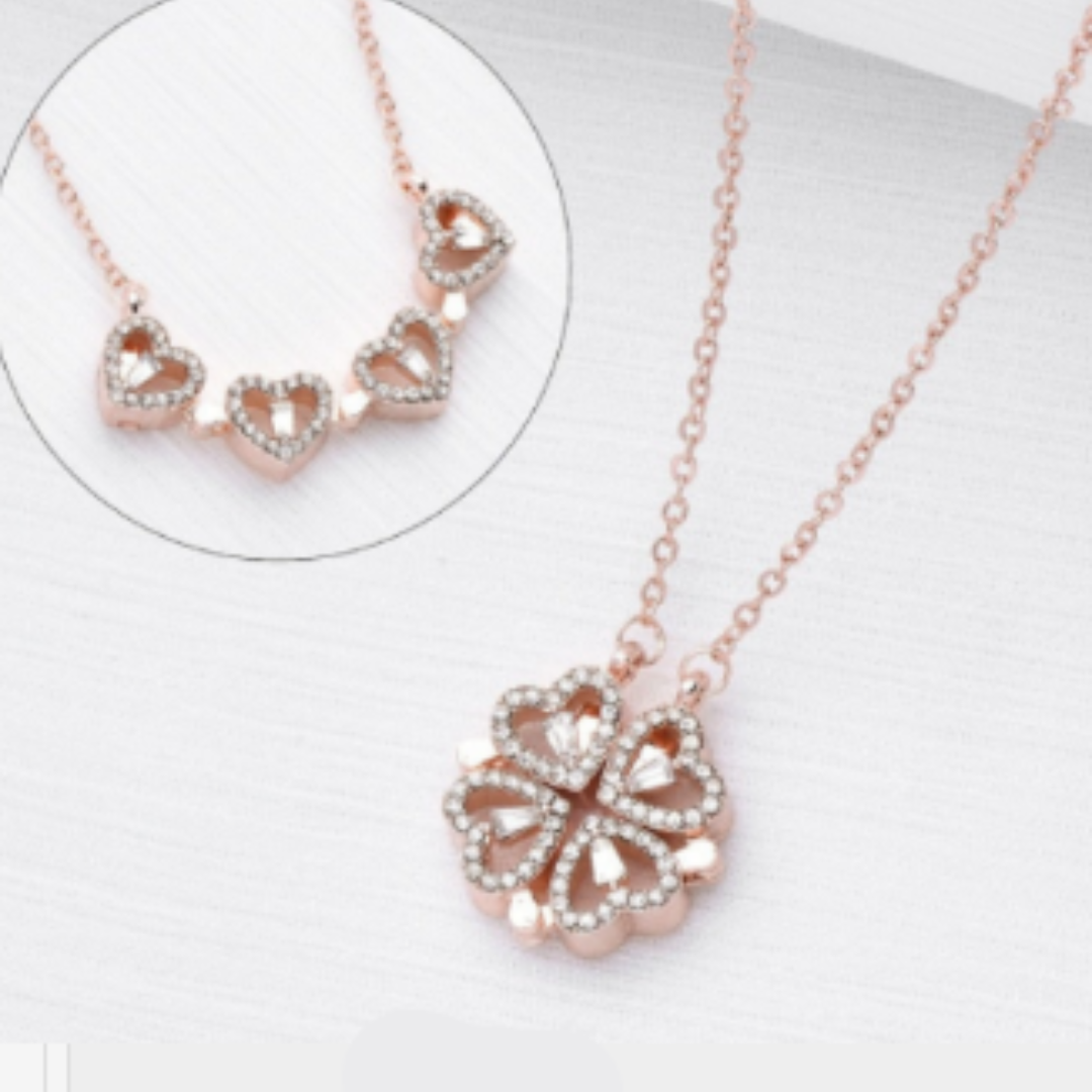 Luxe diamanten halsketting | Goud