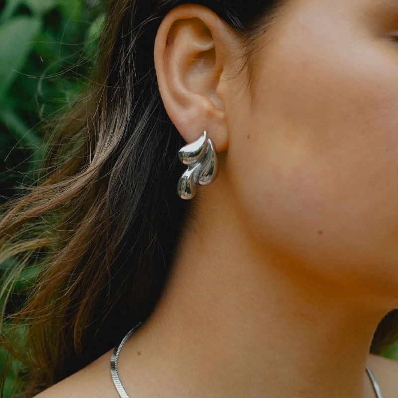 Teardrop Gouden Oorbellen - Maaike