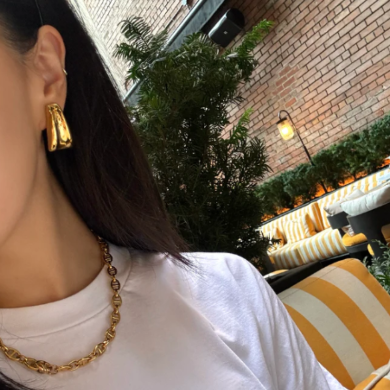Elegante Gouden Oorbellen Set - Mira