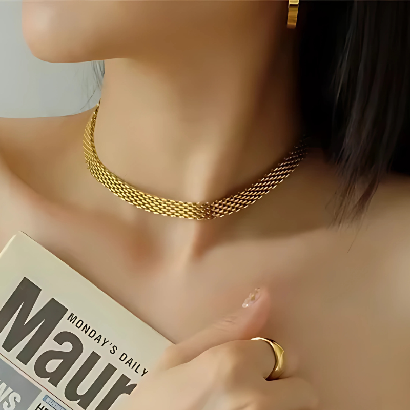 Chunky Schakelketting van Gaas - Kelsey