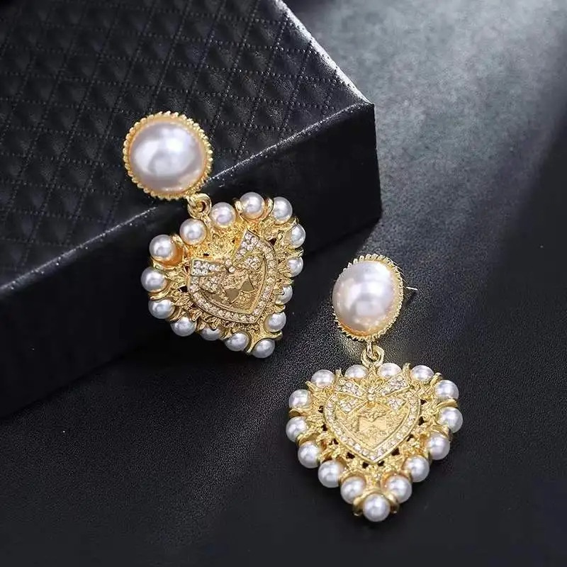 Vintage Barok Parel Oorbellen - Yara