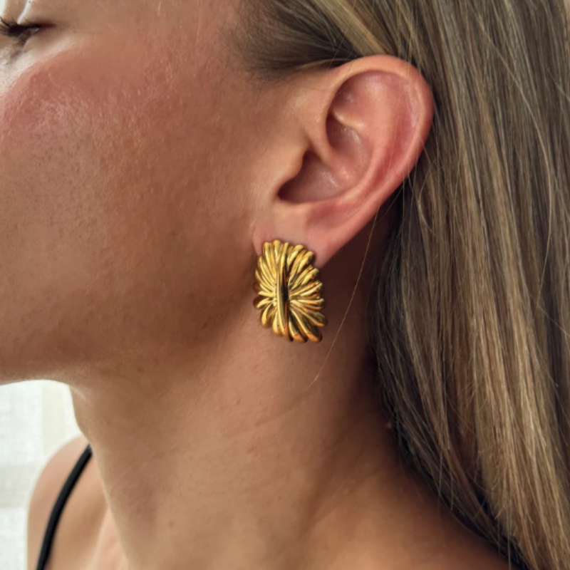 Statement Oorbellen Goud - Sway