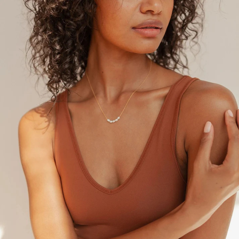 Verse Vijf-Parels Ketting - Victoria
