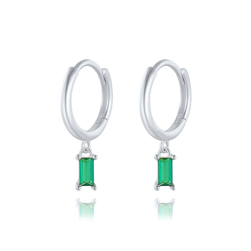 Elegante Vierkante Zirkoon Oorbellen - Lauren