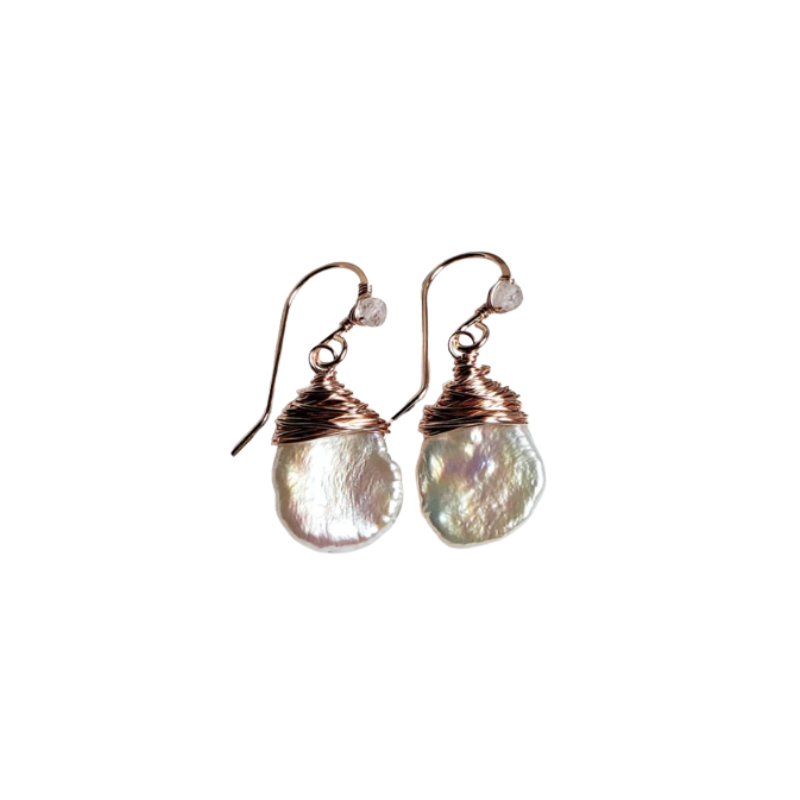 Vintage Parel Oorbellen - Mona