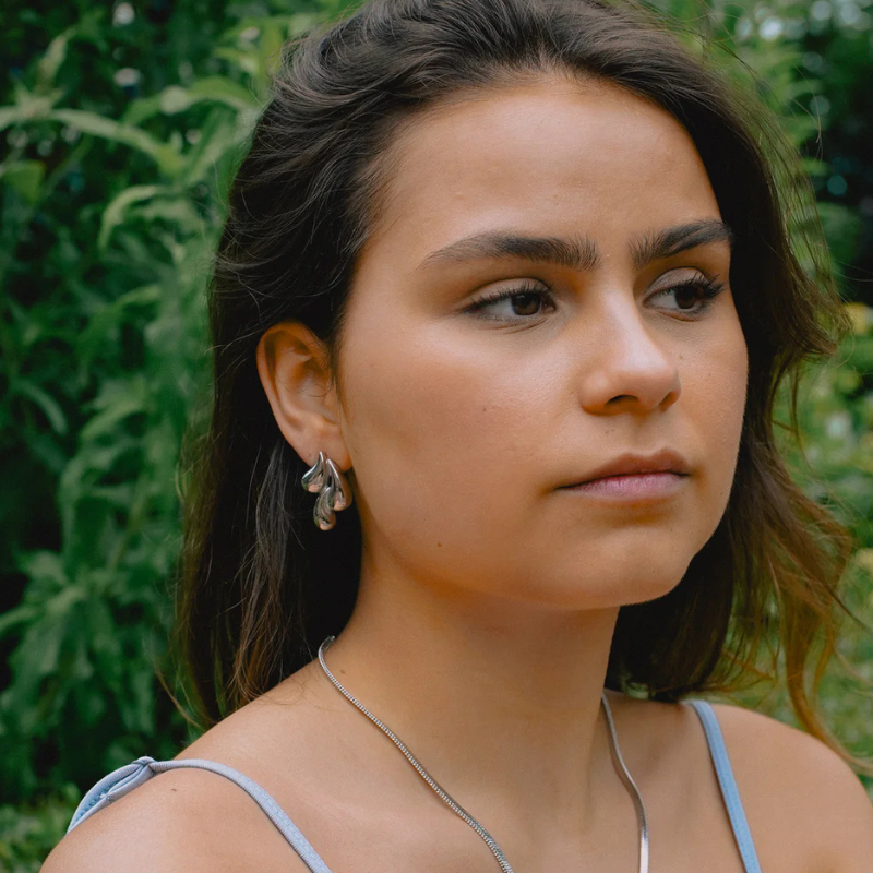Teardrop Gouden Oorbellen - Maaike