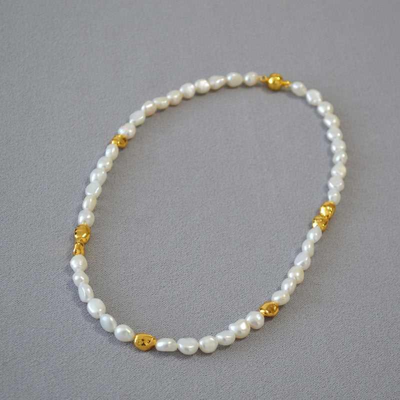 Onregelmatige Barok Parelketting - Jantine