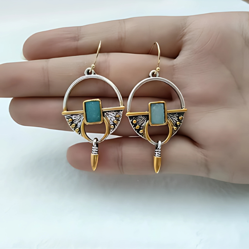 Vintage Boho Hangende Oorbellen - Kinslee