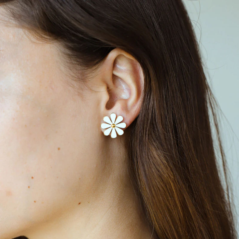 Elegante Bloem Stud Oorbellen - Everly