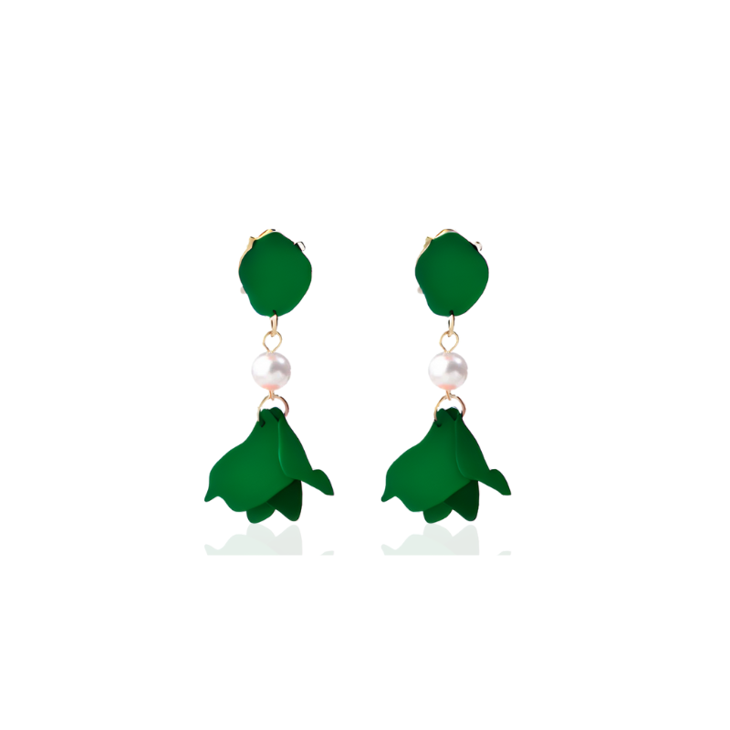 Dames Serenade Parel Dangles | Goud Verguld
