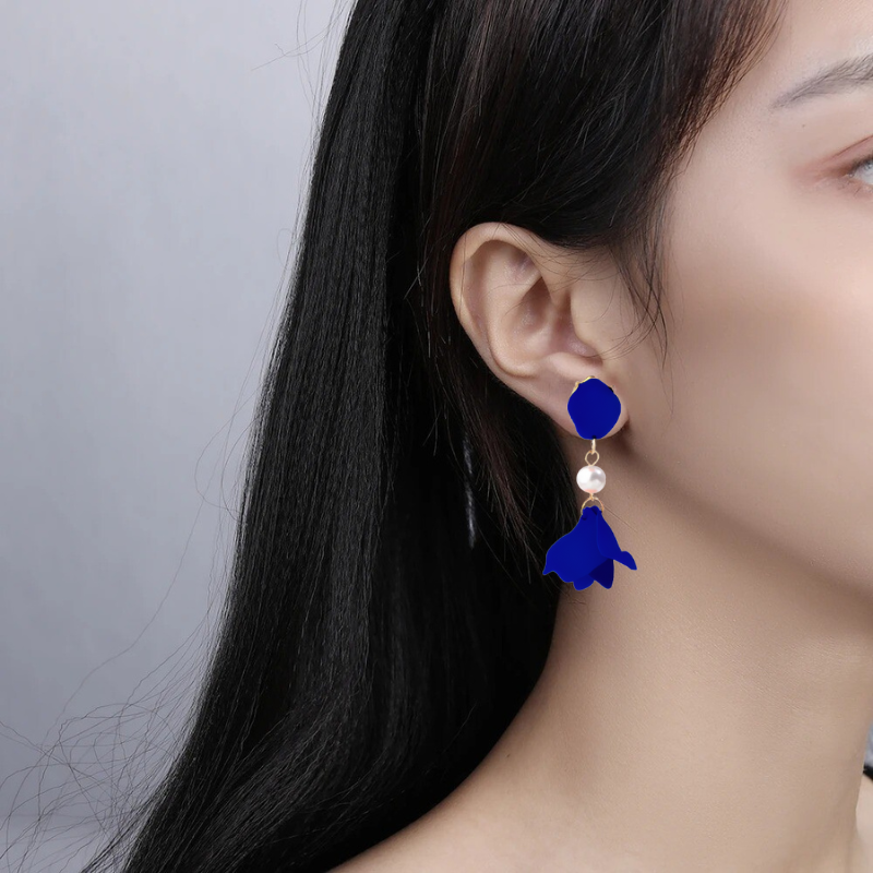 Dames Serenade Parel Dangles | Goud Verguld