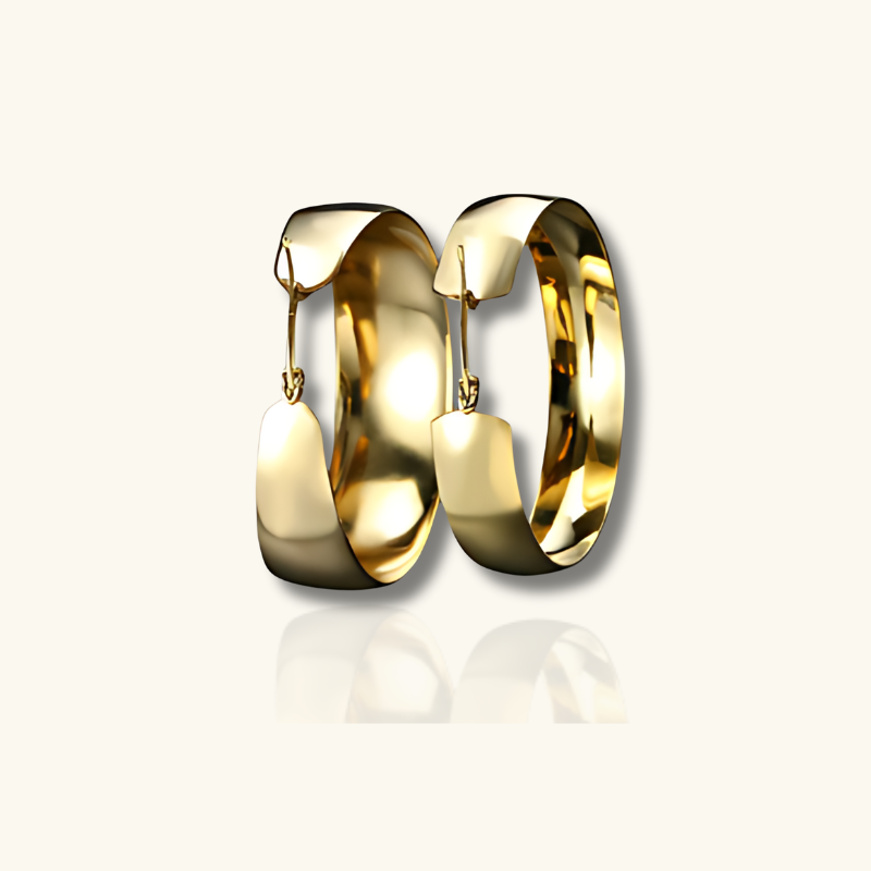 Gouden Hoop Oorbellen - Dessie
