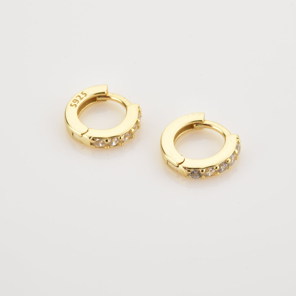Zirkonia Hoops Goud - Imke