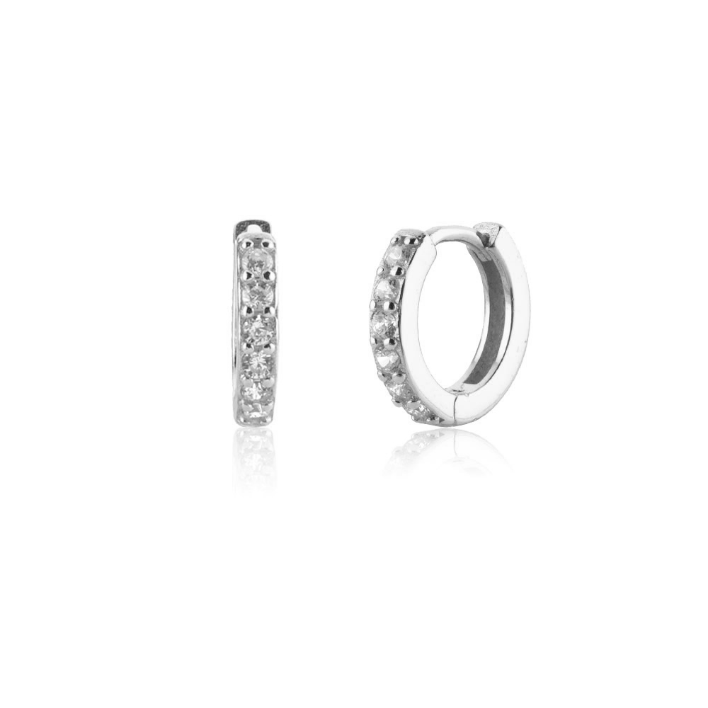 Zirkonia Hoops Goud - Imke