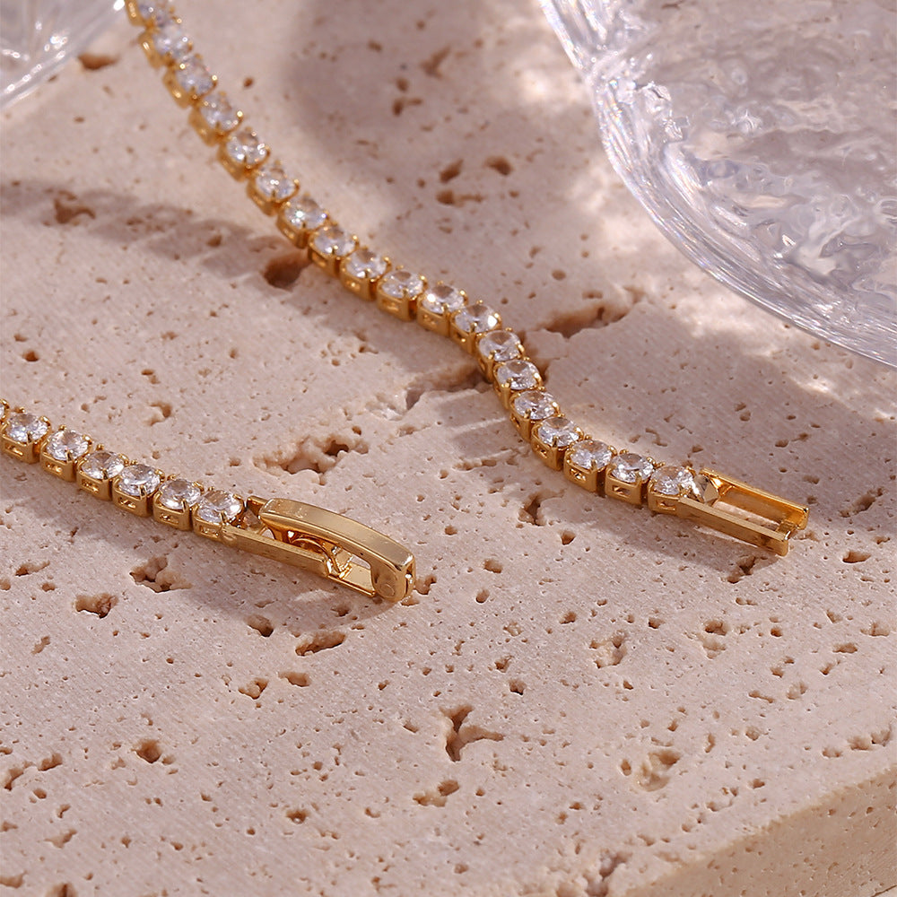 Diamanten tennisketting - Isolde