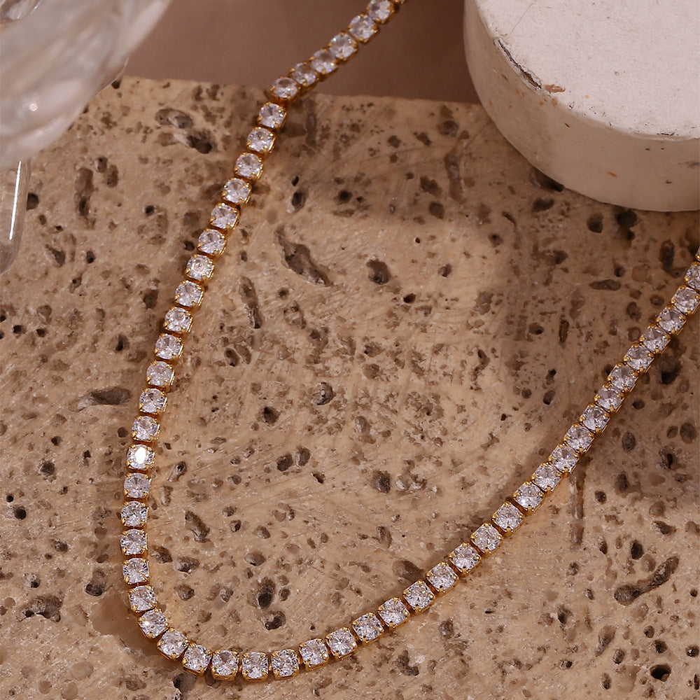 Diamanten tennisketting - Isolde