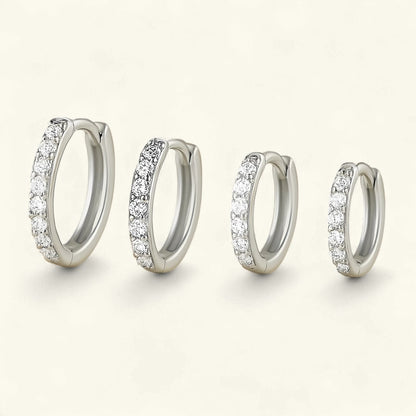 Zirkonia Hoops Goud - Imke