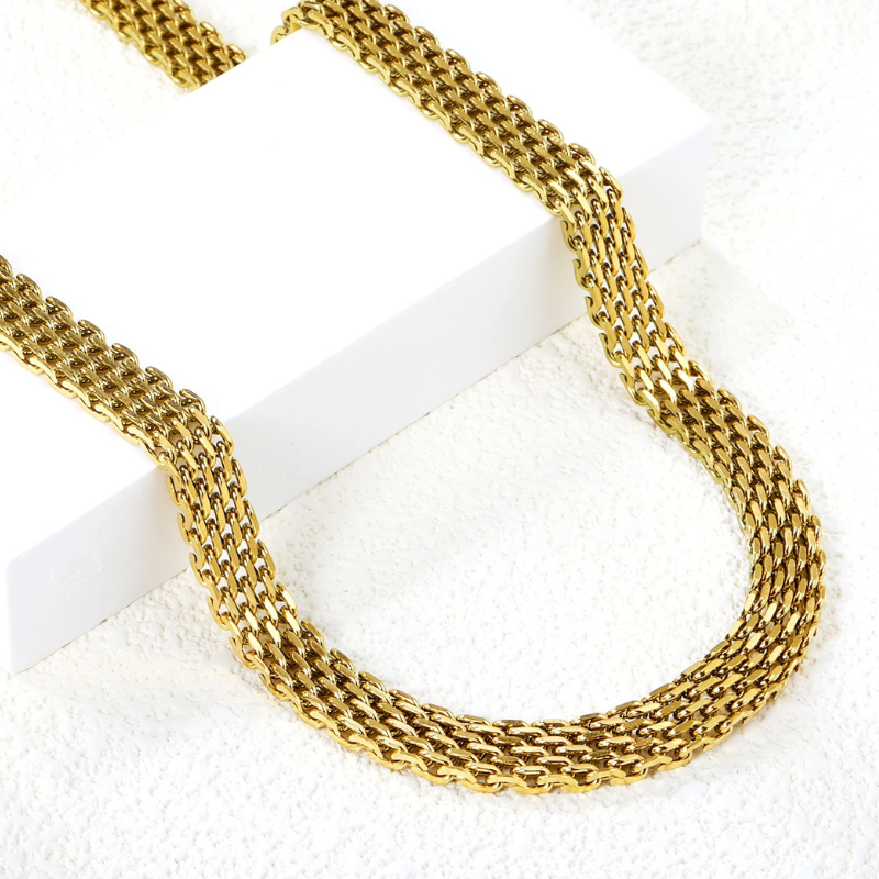 Chunky Schakelketting van Gaas - Kelsey