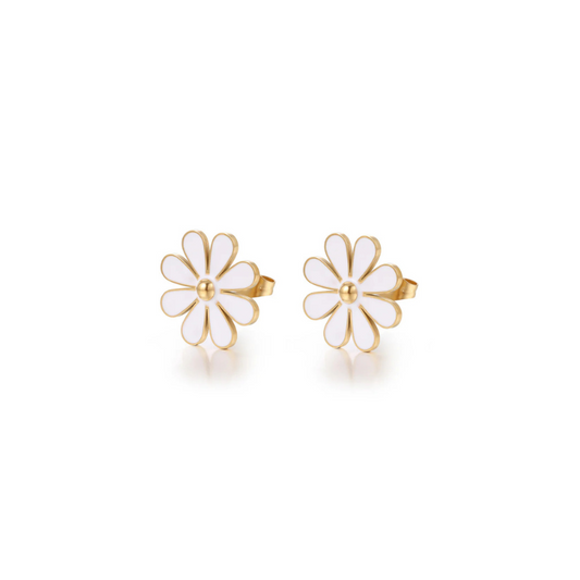 Elegante Bloem Stud Oorbellen - Everly