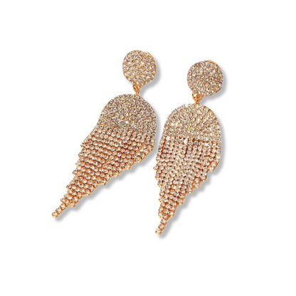 Oorbellen met Strass en Kwastjes - Malia