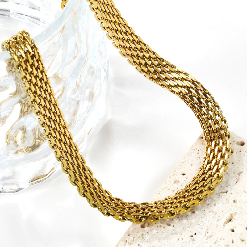 Chunky Schakelketting van Gaas - Kelsey