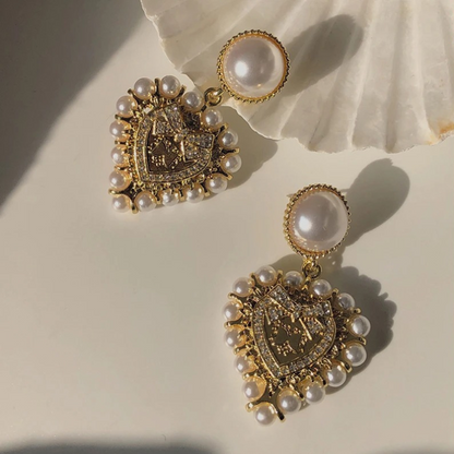 Vintage Barok Parel Oorbellen - Yara