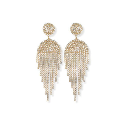 Oorbellen met Strass en Kwastjes - Malia