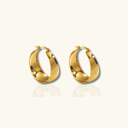 Gouden Hoop Oorbellen - Dessie