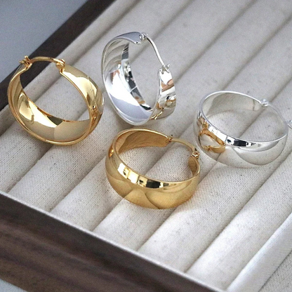 Gouden Hoop Oorbellen - Dessie
