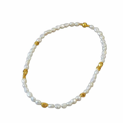 Onregelmatige Barok Parelketting - Jantine
