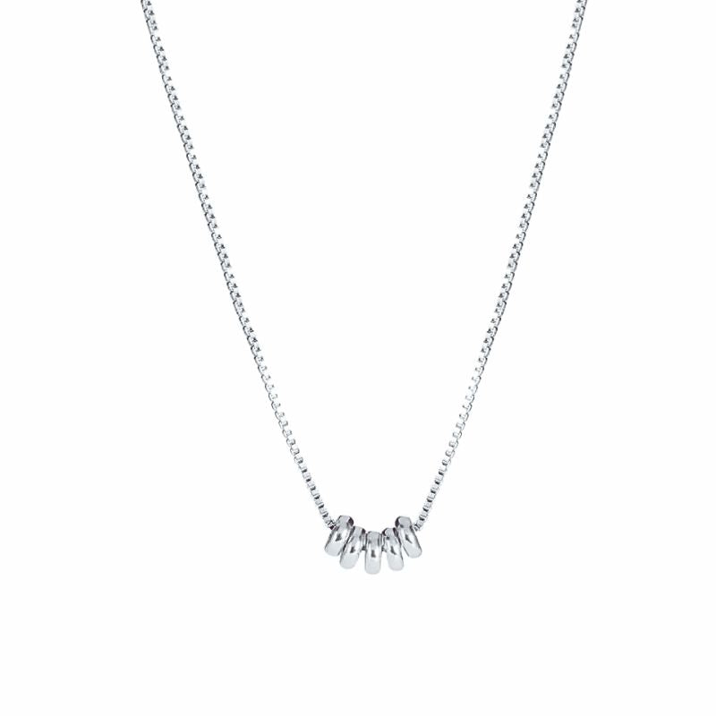 Fluister charme ketting | Verguld