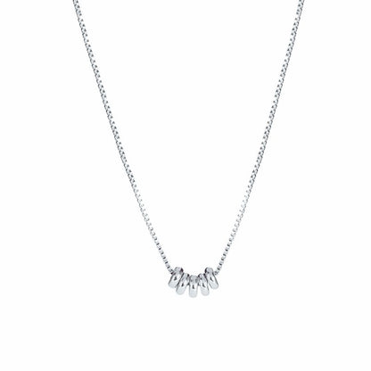 Fluister charme ketting | Verguld